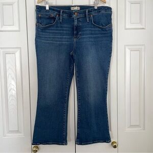 Madewell mid - rise kick out Jean 16/L25